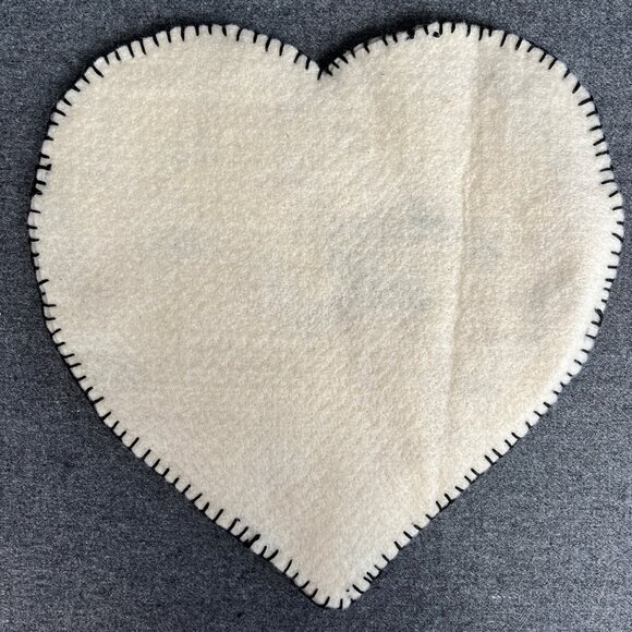 Vintage Hand Stitch Patch Work Heart Decorative Decor Pumpkin Bird Lights - Picture 4 of 7